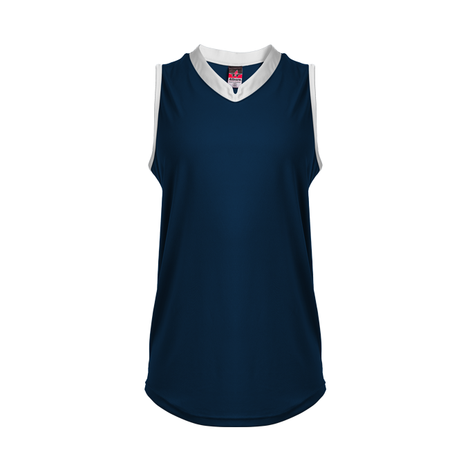 Alleson Girls' SLIDE Fastpitch V-Neck Sleeveless Jersey Softball Jerseys Youth