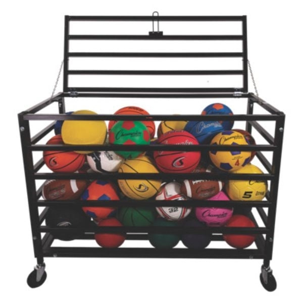Champion Sports All Pro Lockable Ball Locker Exercise & Wellness Gym Equipment