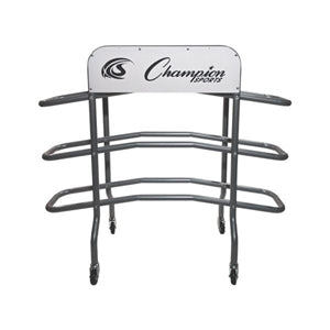 Champion Sports 3-Tier Pro Basketball Rack Basketball Equipment All