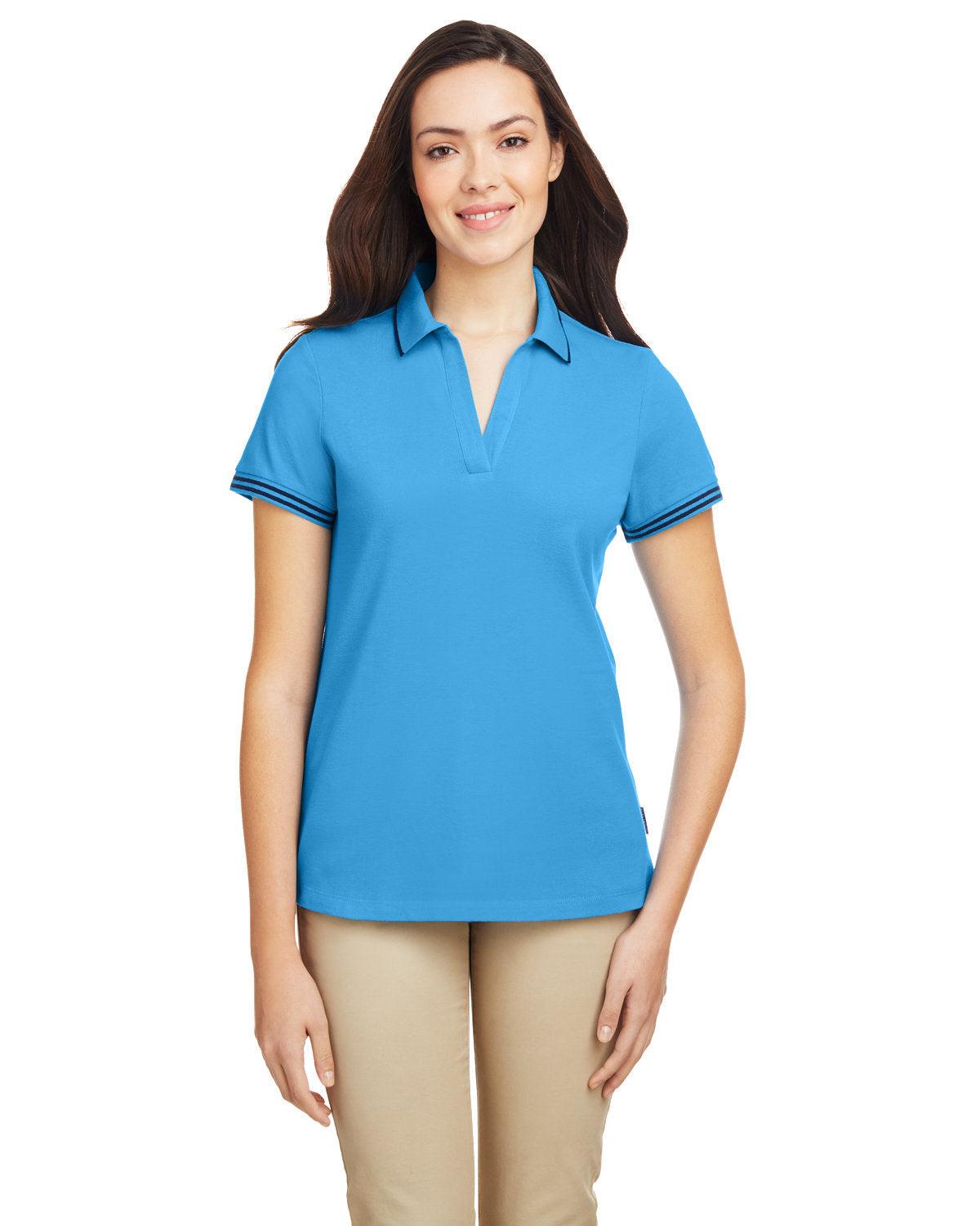 Nautica Ladies' Deck Polo Womens Apparel Shirts & Tops