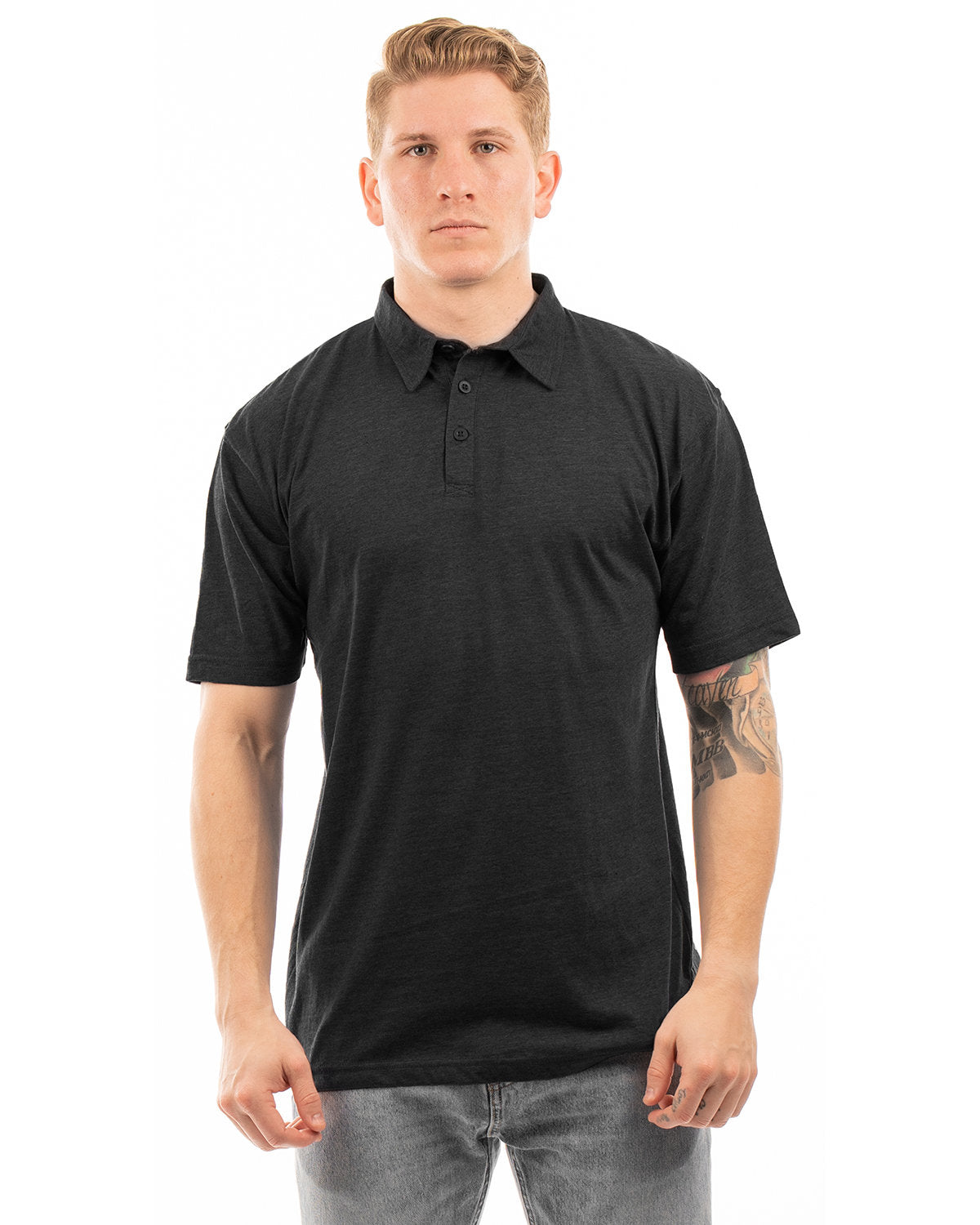 Burnside Men's Fader Jersey Polo Mens Apparel Shirts & Tops