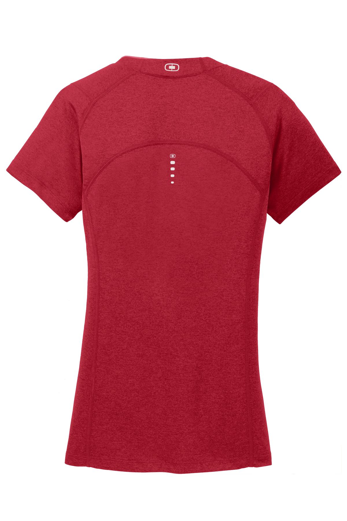 OGIO ENDURANCE Ladies Pulse V-Neck T-Shirt. LOE320 Corporate Apparel Shirts & Tops