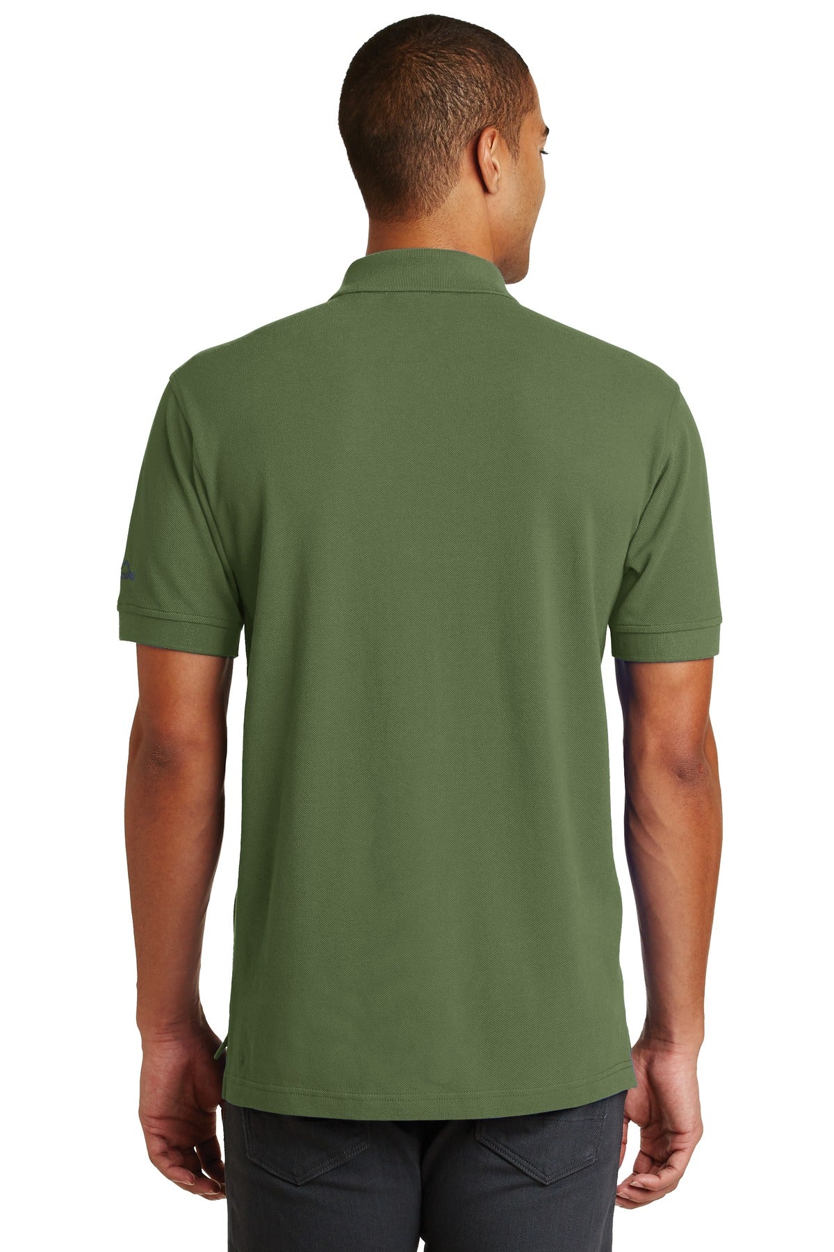 Eddie Bauer Men's Cotton Pique Polo. EB100 Corporate Apparel Shirts & Tops