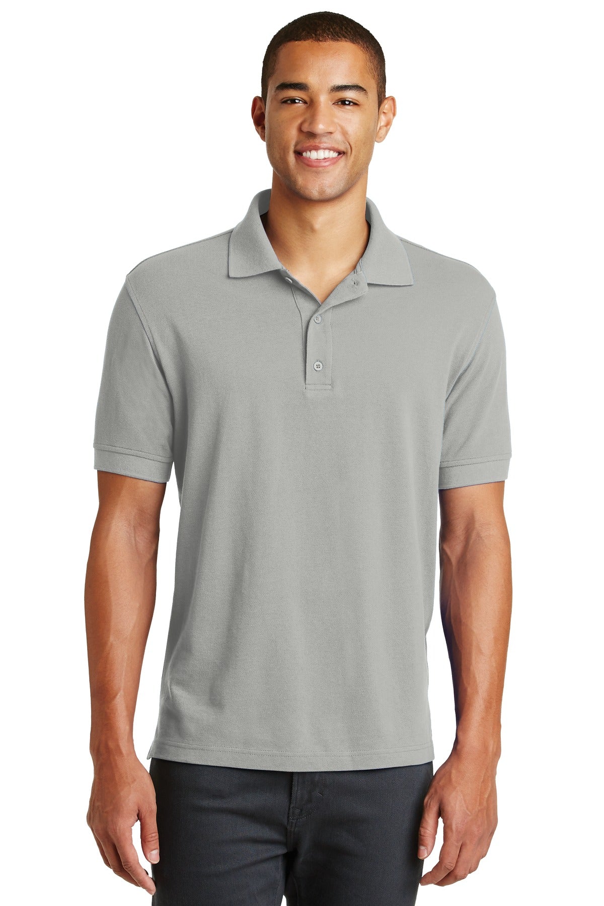 Eddie Bauer Men's Cotton Pique Polo. EB100 Corporate Apparel Shirts & Tops