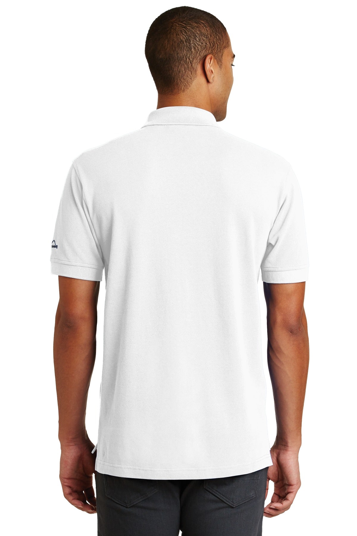 Eddie Bauer Men's Cotton Pique Polo. EB100 Corporate Apparel Shirts & Tops