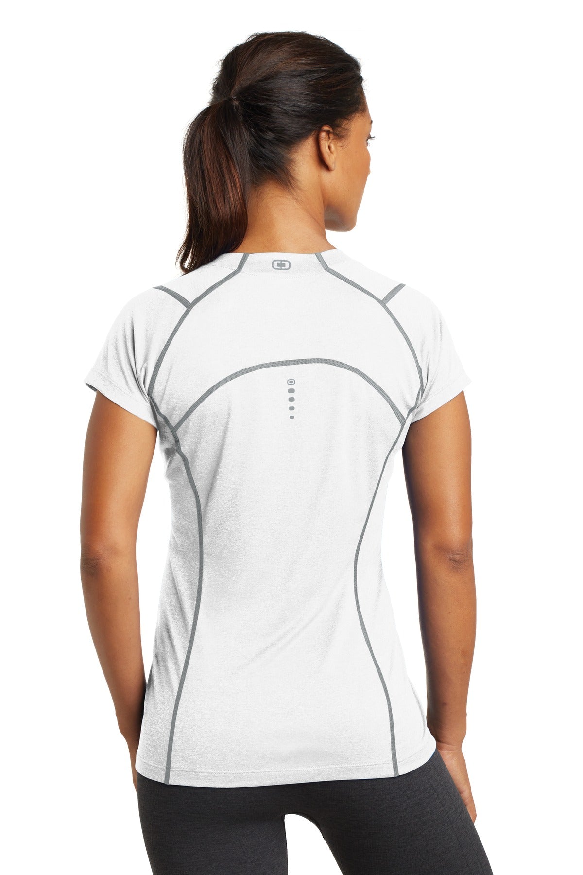 OGIO ENDURANCE Ladies Pulse V-Neck T-Shirt. LOE320 Corporate Apparel Shirts & Tops