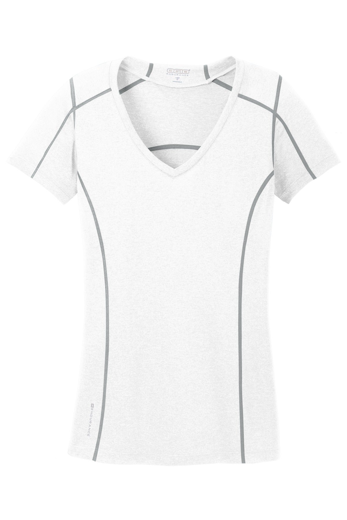 OGIO ENDURANCE Ladies Pulse V-Neck T-Shirt. LOE320 Corporate Apparel Shirts & Tops