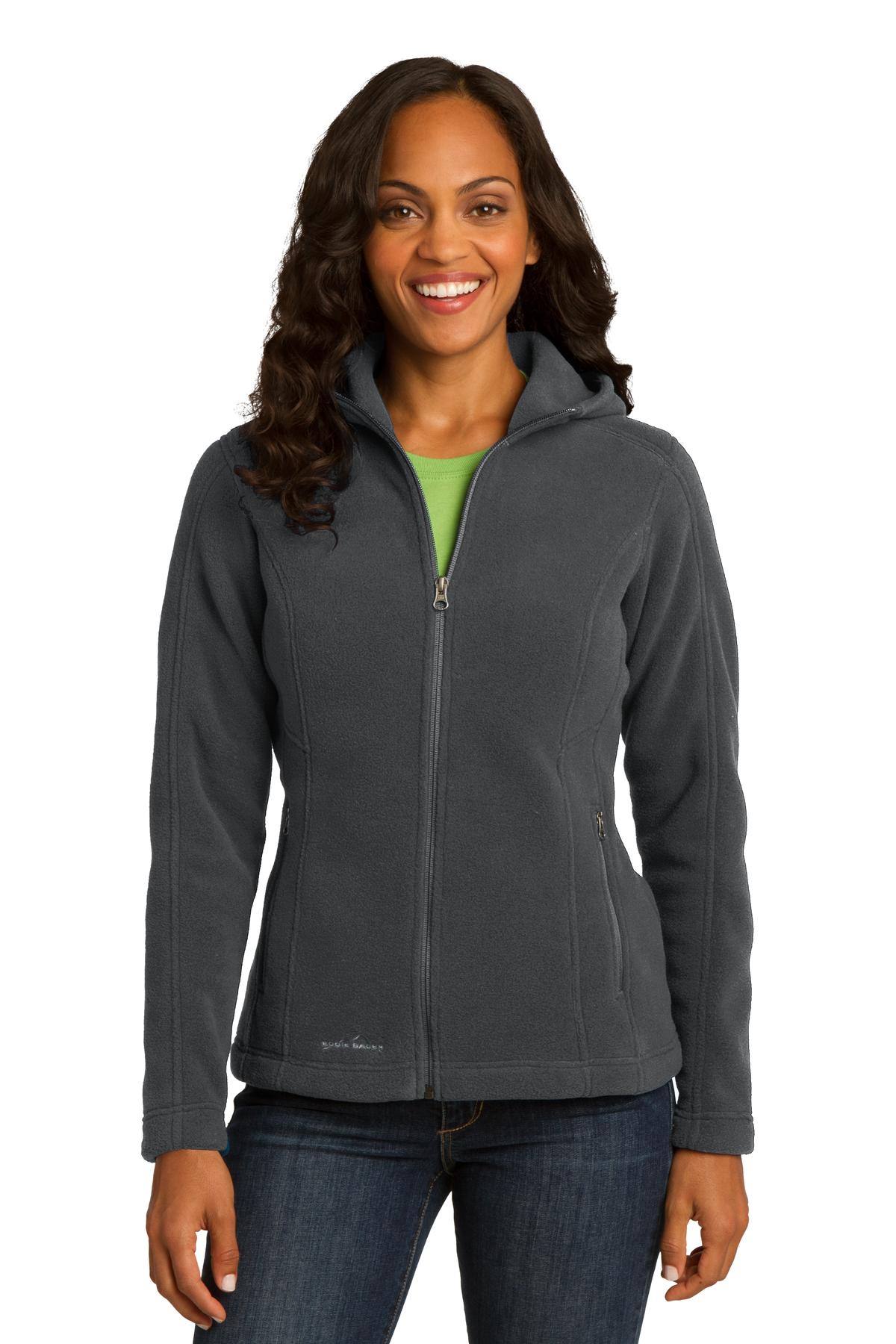 Eddie Bauer Ladies Hooded Full-Zip Fleece Jacket. EB206 Corporate Apparel Jackets & Vests