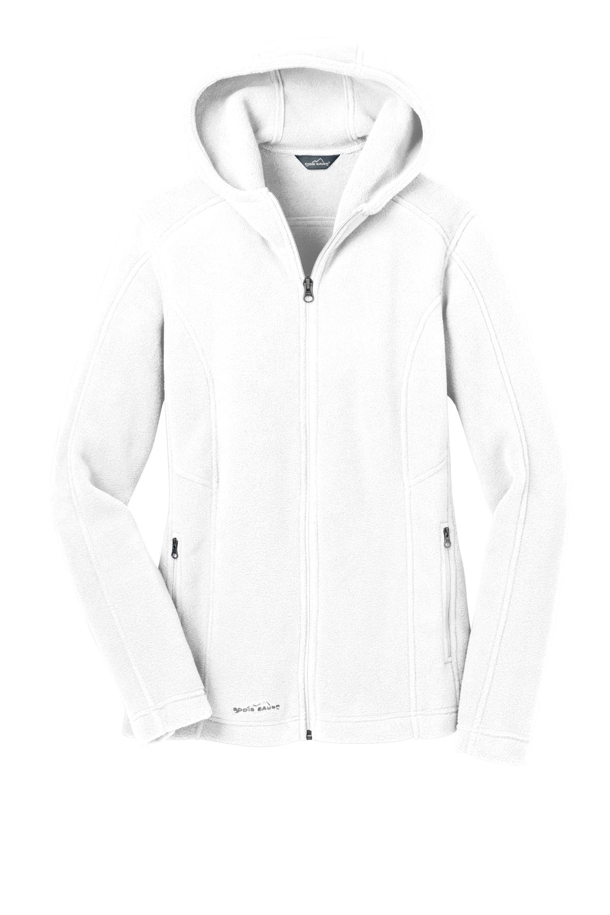 Eddie Bauer Ladies Hooded Full-Zip Fleece Jacket. EB206 Corporate Apparel Jackets & Vests