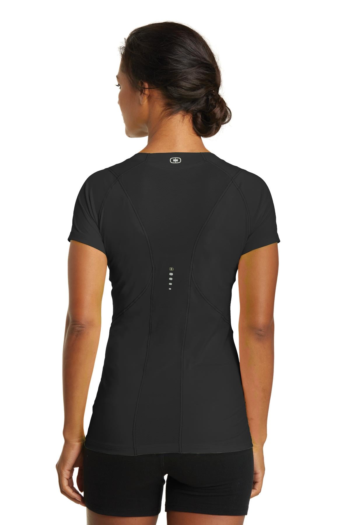 OGIO ENDURANCE Ladies Nexus V-Neck T-Shirt. LOE330 Corporate Apparel Shirts & Tops