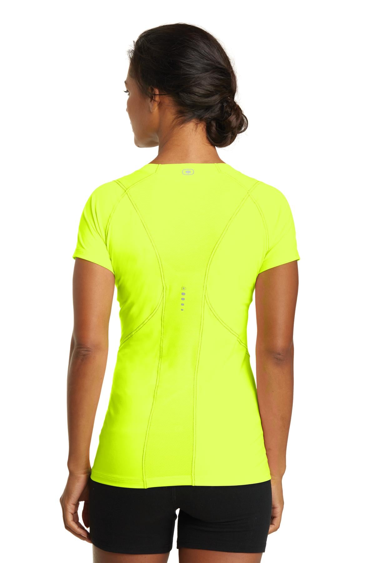 OGIO ENDURANCE Ladies Nexus V-Neck T-Shirt. LOE330 Corporate Apparel Shirts & Tops