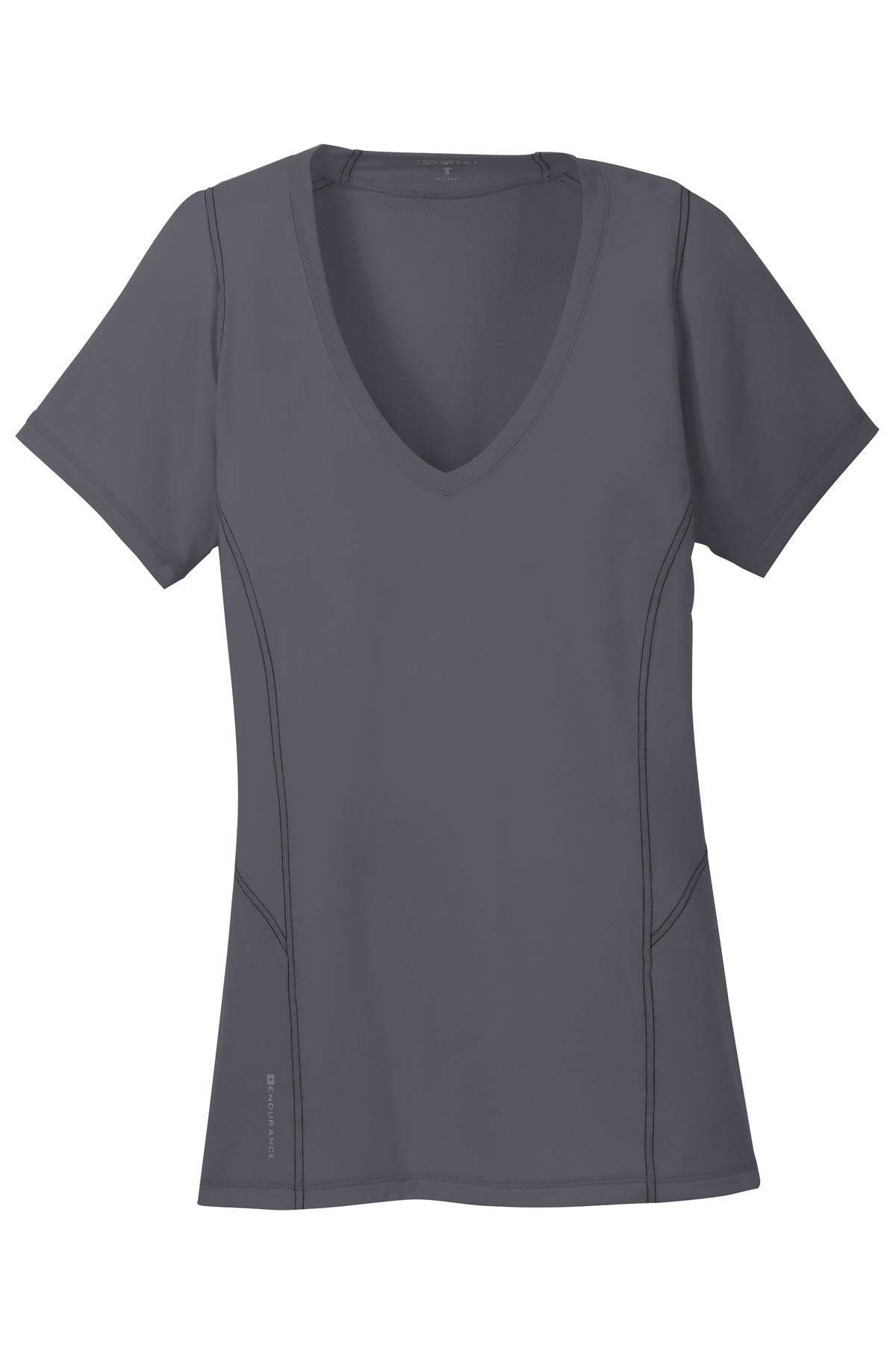 OGIO ENDURANCE Ladies Nexus V-Neck T-Shirt. LOE330 Corporate Apparel Shirts & Tops