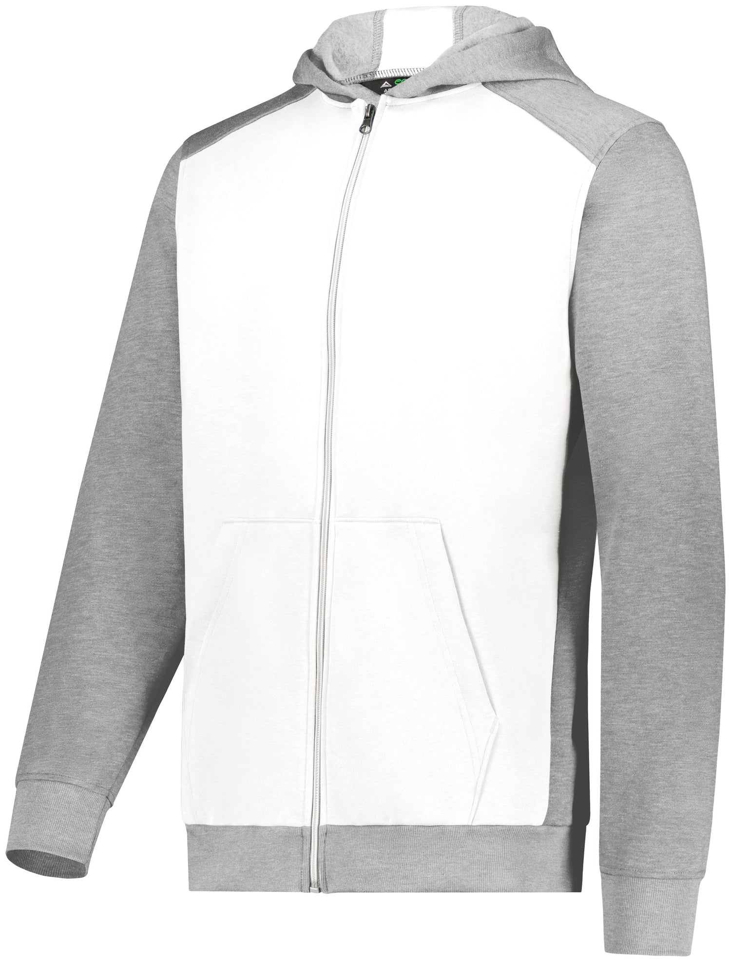 Augusta Youth Three-Season Fleece Full Zip Hoodie Augusta