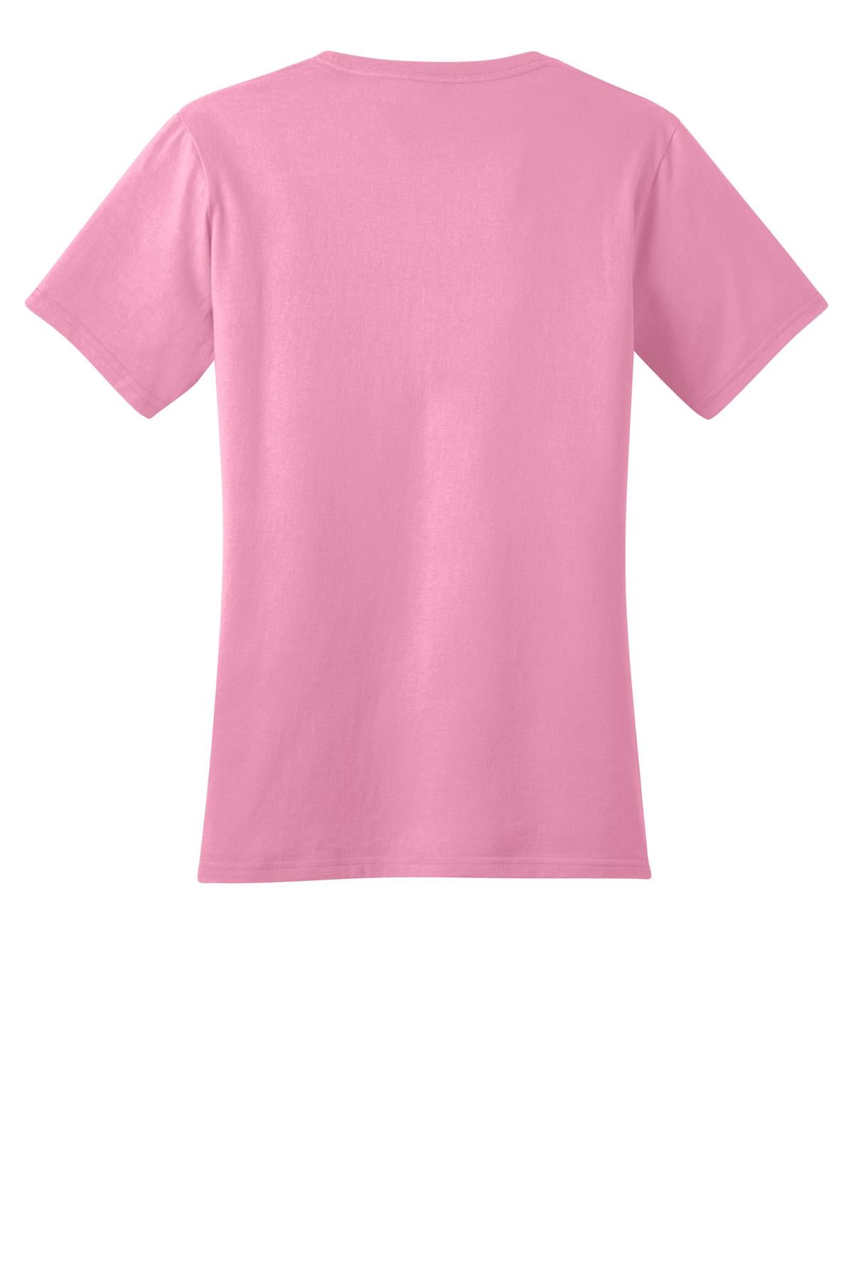 Port & Company Women's Ring Spun Cotton Tee LPC150 Womens Apparel Shirts & Tops