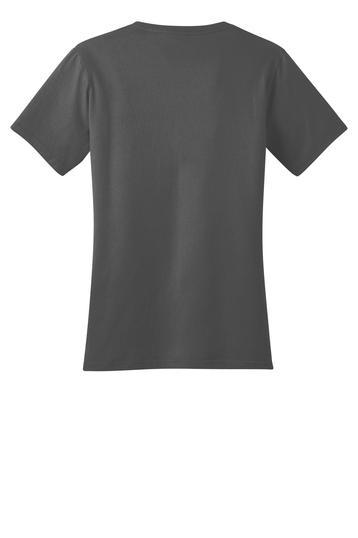 Port & Company Women's Ring Spun Cotton Tee LPC150 Womens Apparel Shirts & Tops