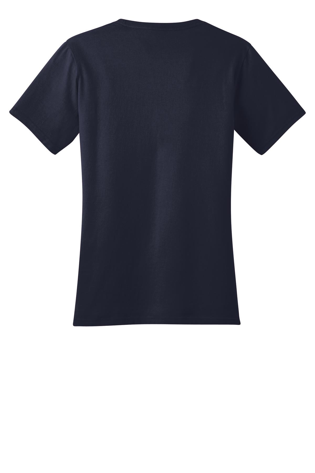Port & Company Women's Ring Spun Cotton Tee LPC150 Womens Apparel Shirts & Tops