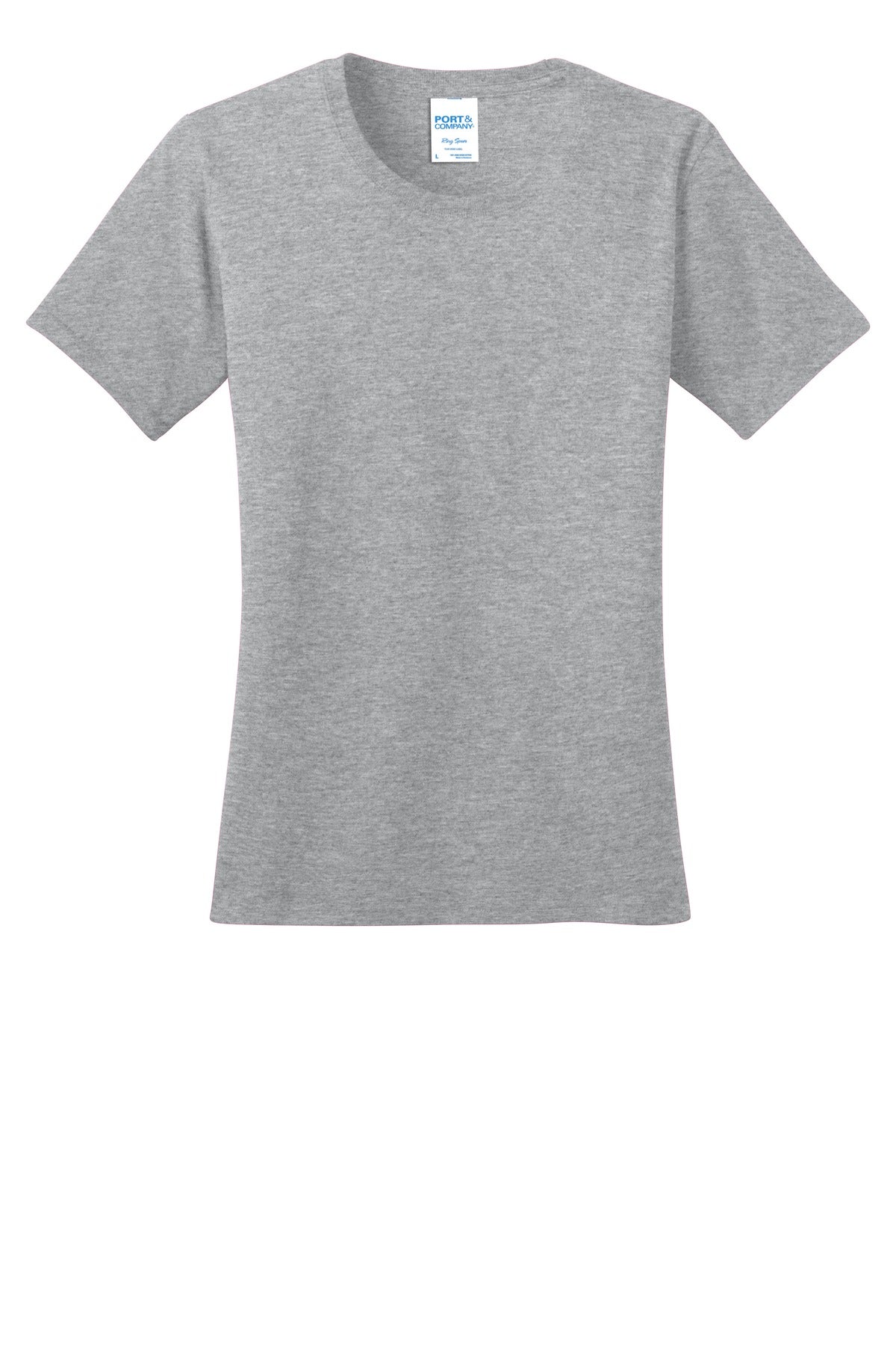 Port & Company Women's Ring Spun Cotton Tee LPC150 Womens Apparel Shirts & Tops
