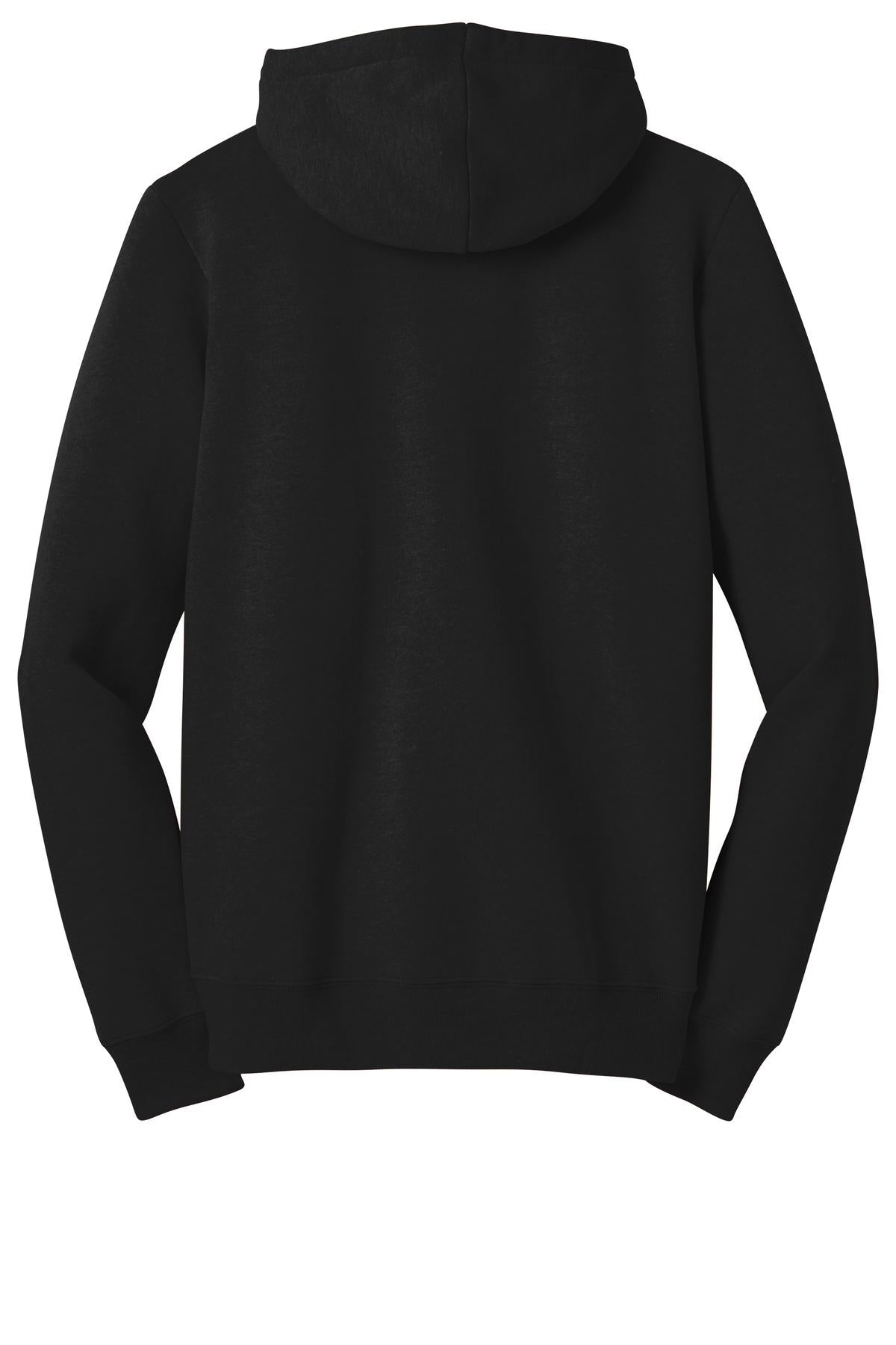 District Juniors The Concert Fleece Full-Zip Hoodie. DT801 Womens Apparel Sweatshirts & Fleece