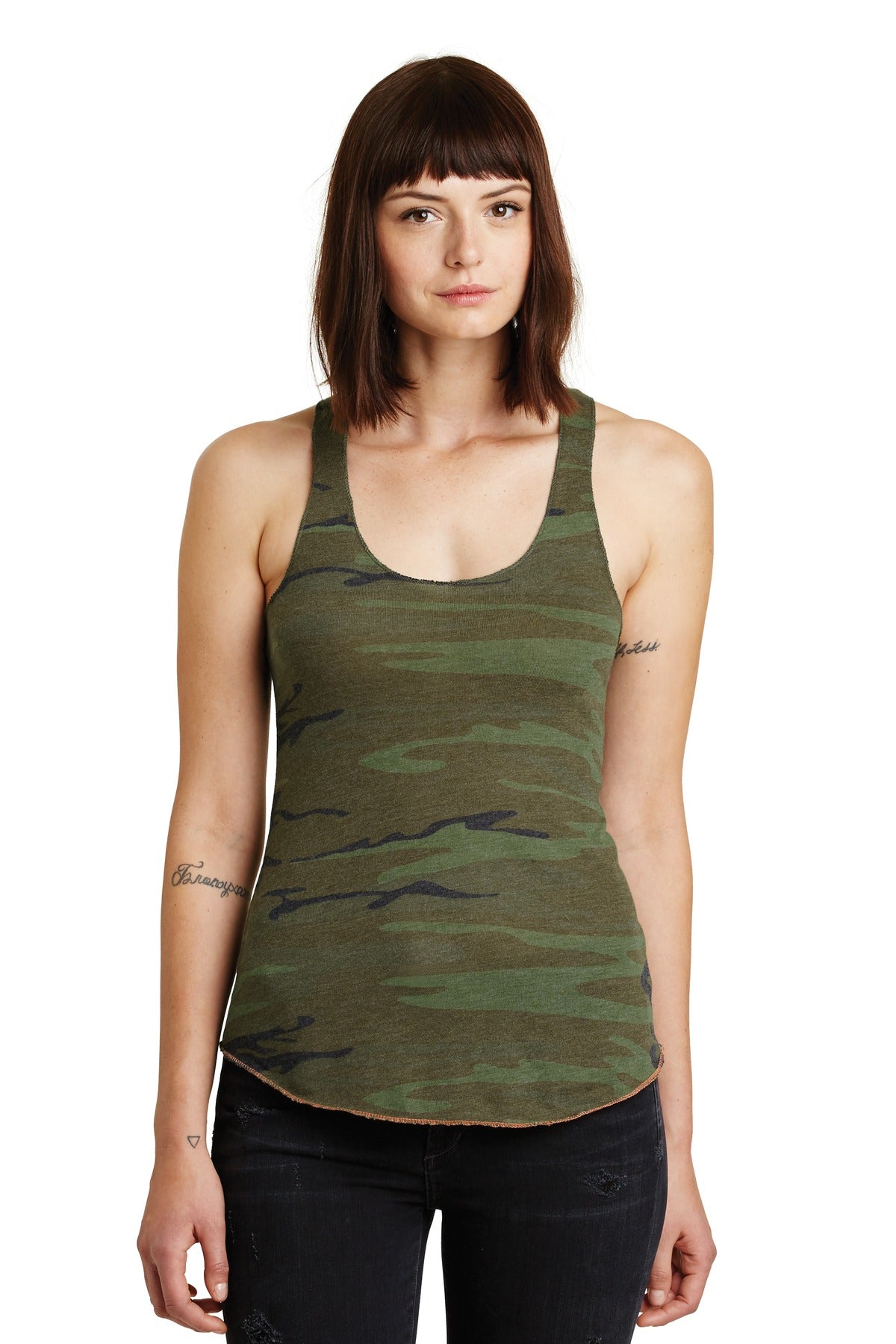 Alternative Apparel Women's Meegs Eco-Jersey Racer Tank
