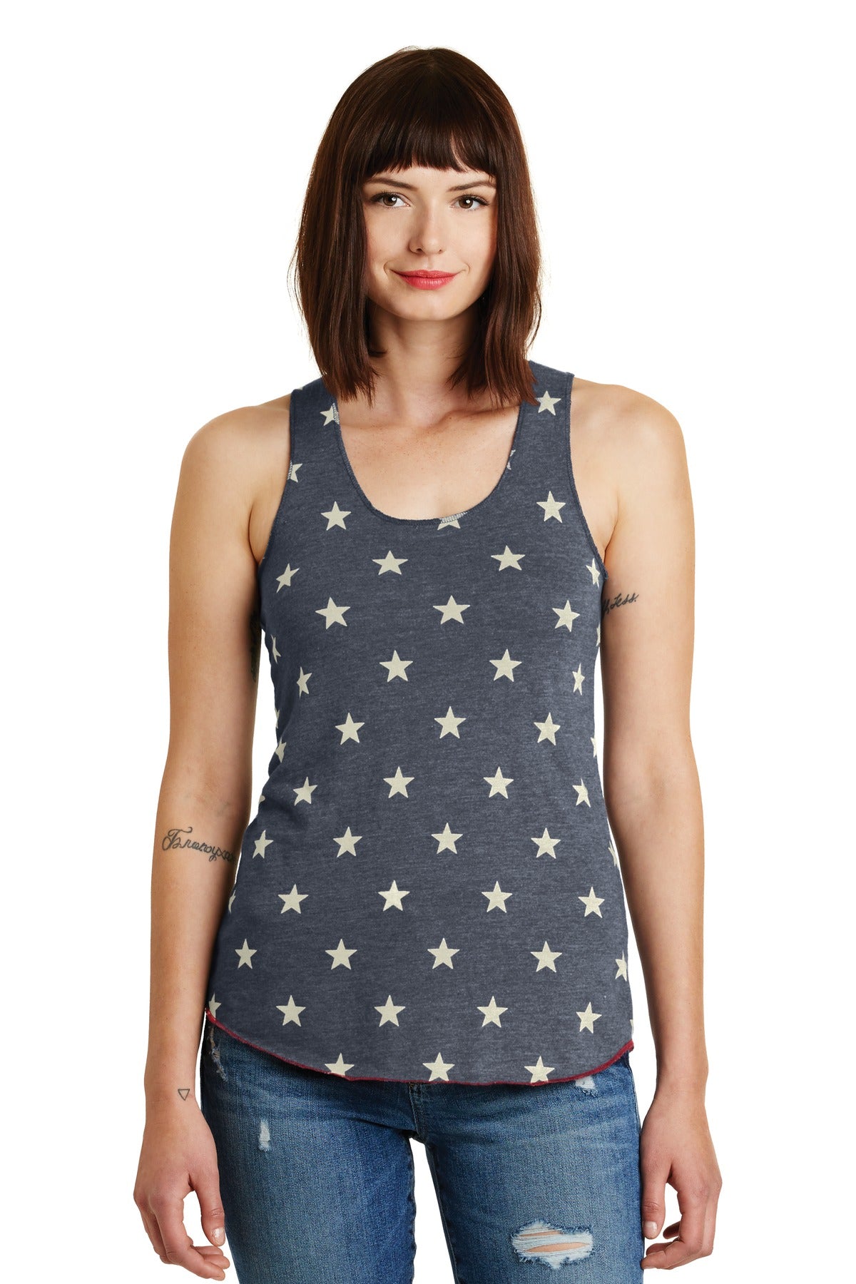 Alternative Apparel Women's Meegs Eco-Jersey Racer Tank-1