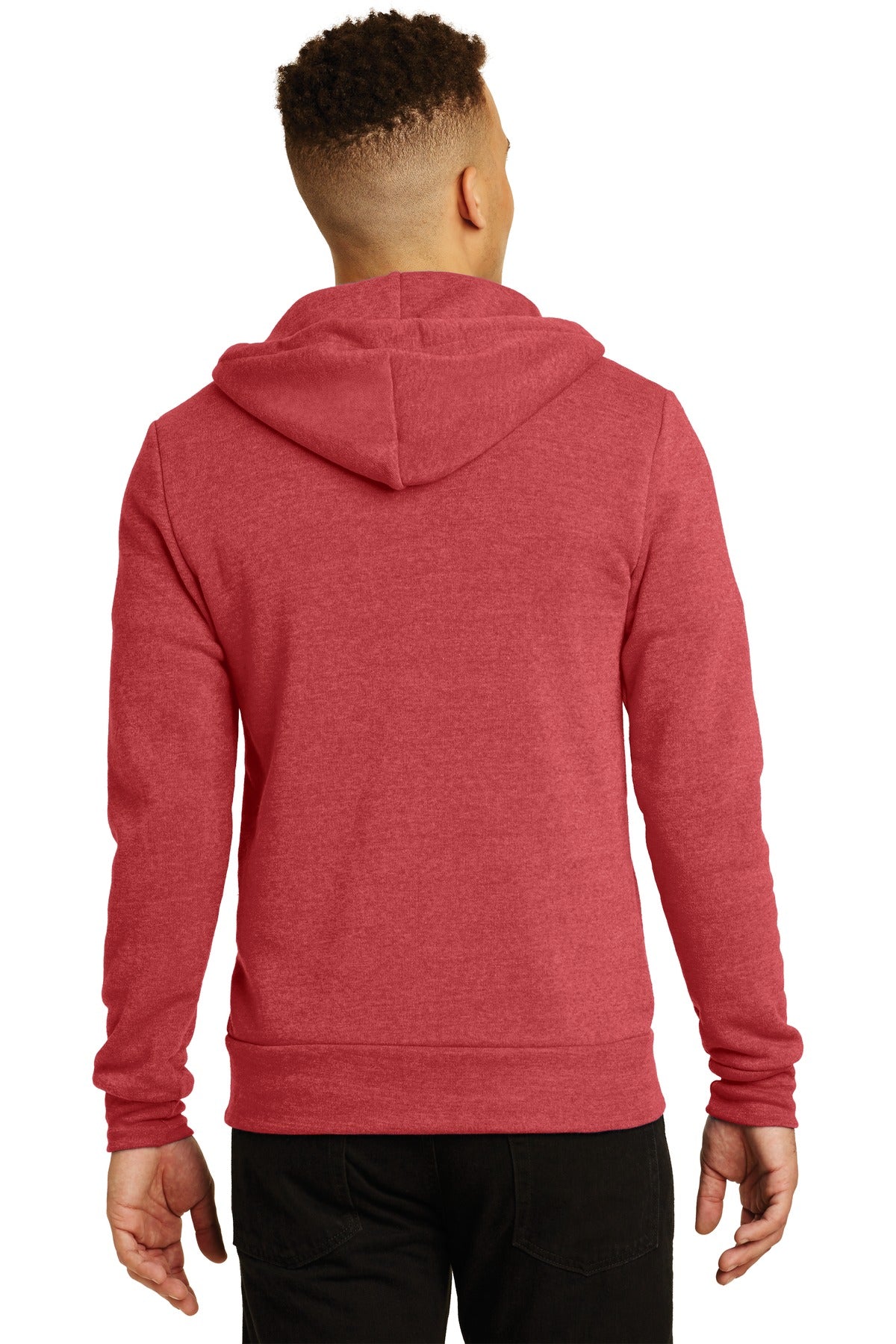 Alternative Apparel Men's Rocky Eco -Fleece Zip Hoodie-2