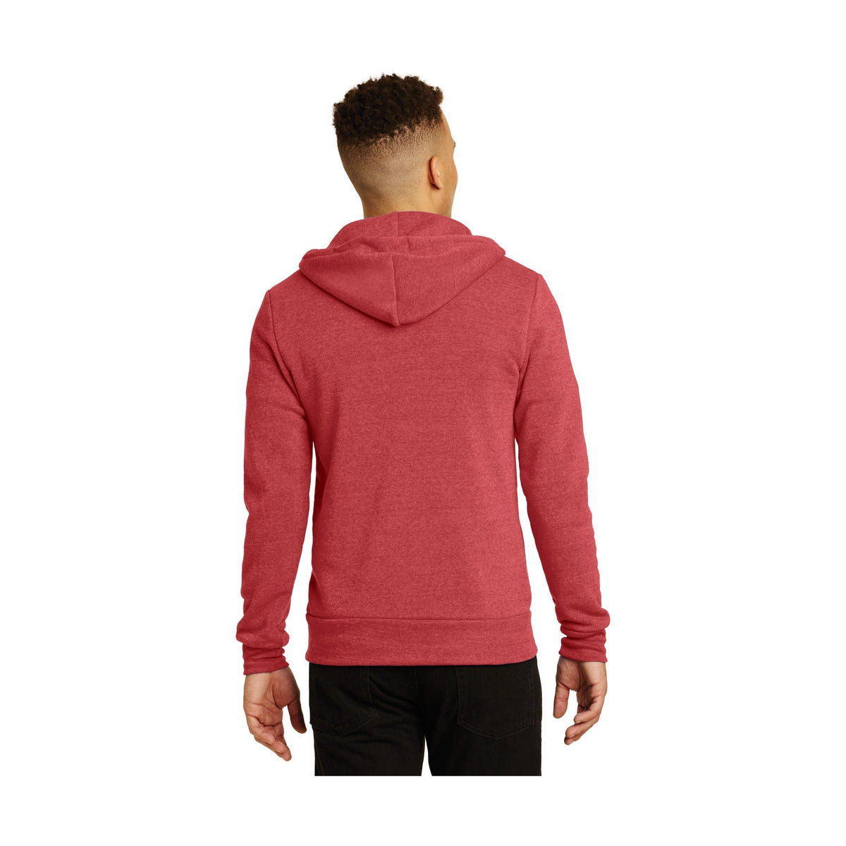 Alternative Apparel Men's Rocky Eco -Fleece Zip Hoodie-2