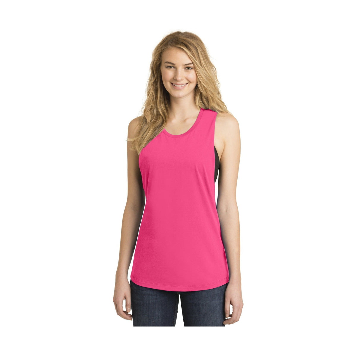 District Women's Fitted V.I.T. Festival Tank. DT6301
