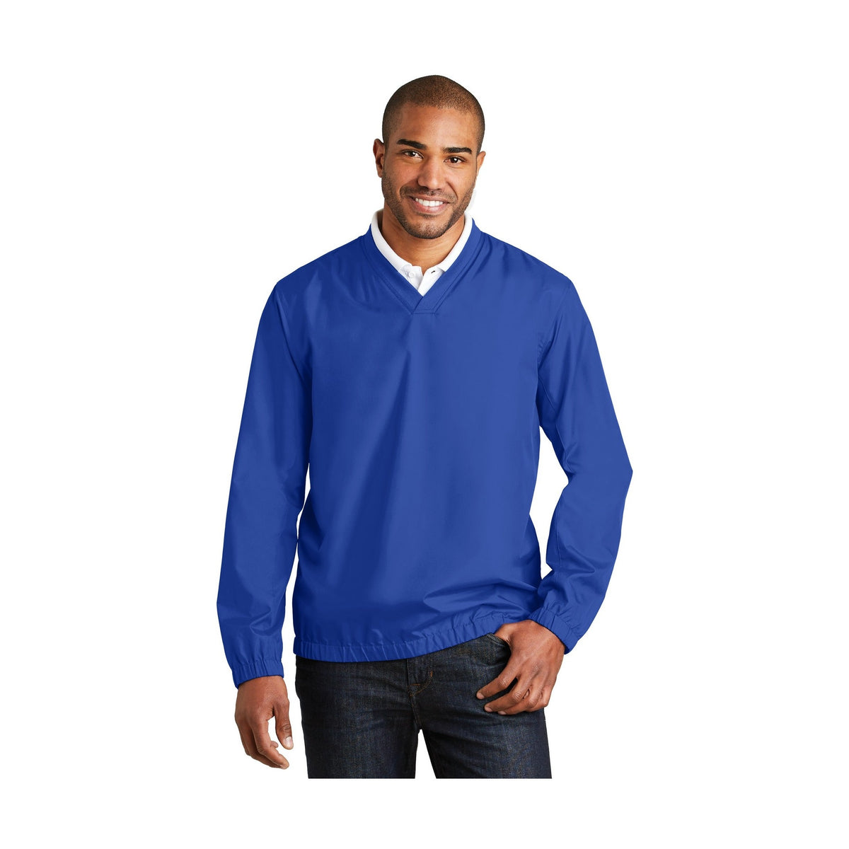 Port Authority Men's Zephyr V-Neck Pullover-1