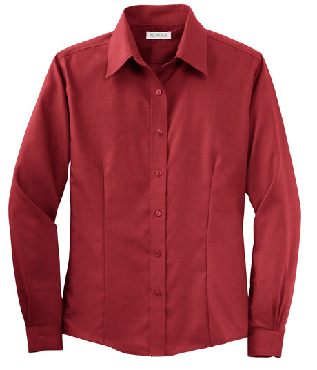 Red House Women's Nailhead Non-Iron Shirt. RH47 Red House