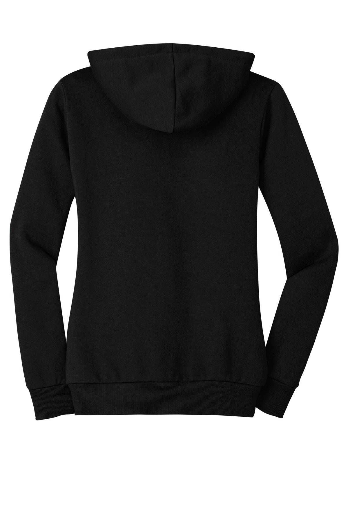 District Juniors Core Fleece Full-Zip Hoodie. DT290 Womens Apparel Sweatshirts & Fleece