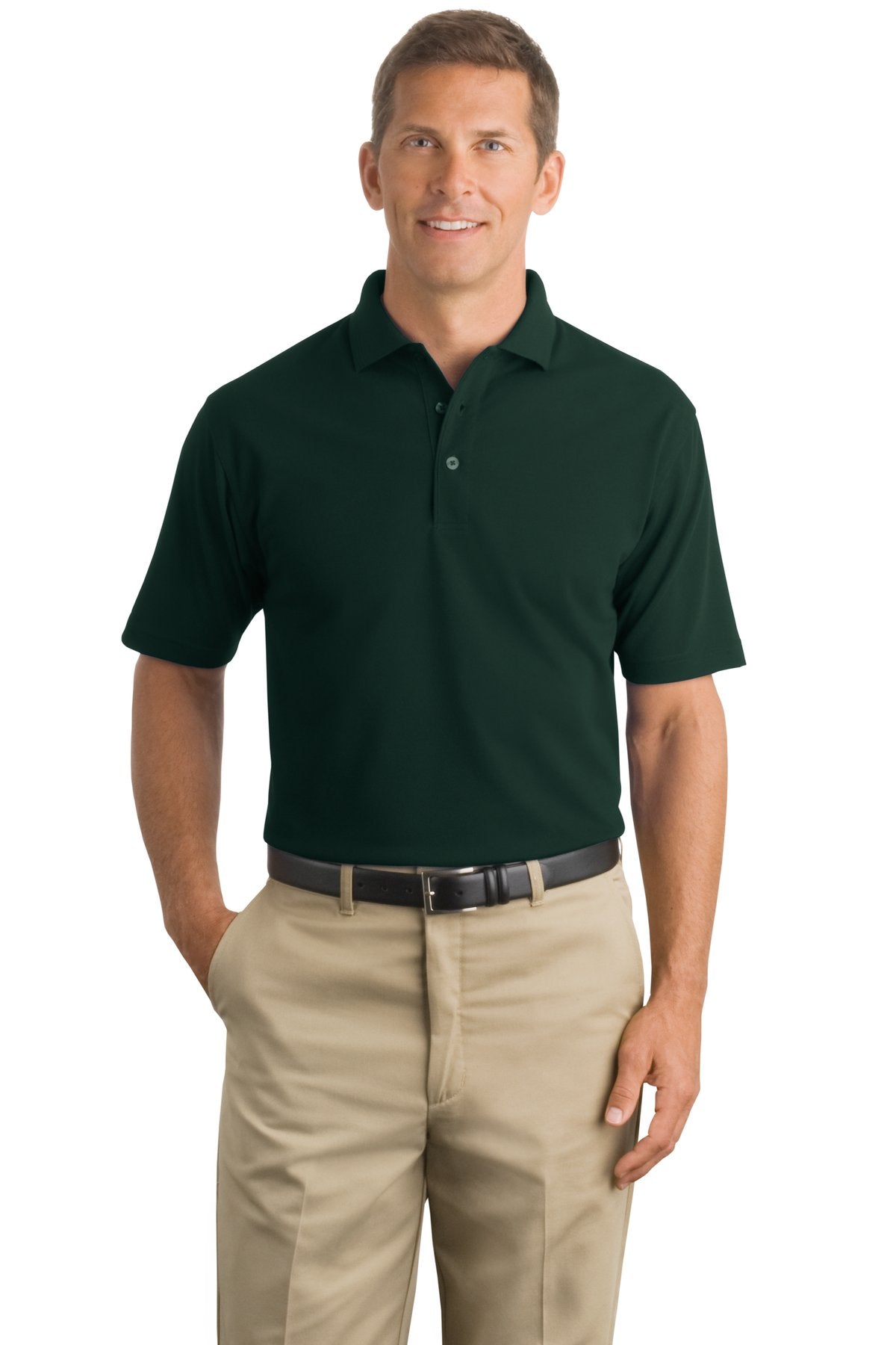 CornerStone Men's Industrial Pique Polo-1