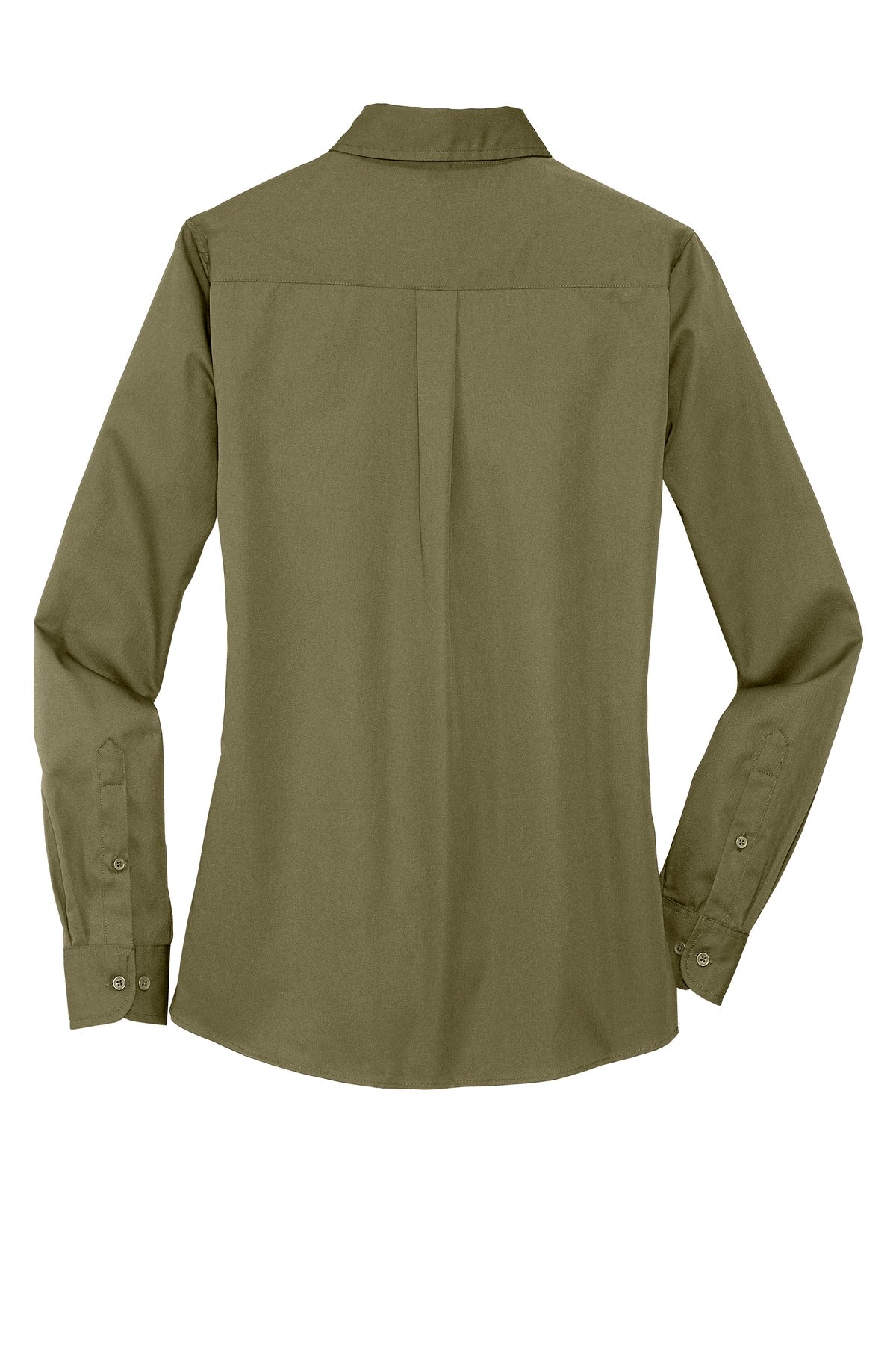 Port Authority Ladies Stain-Release Roll Sleeve Twill Shirt. L649