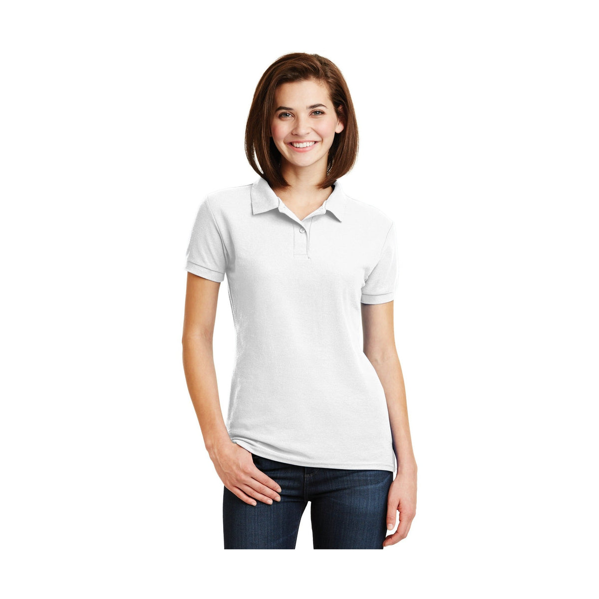 Gildan Women's DryBlend 6-Ounce Double Pique Sport Shirt