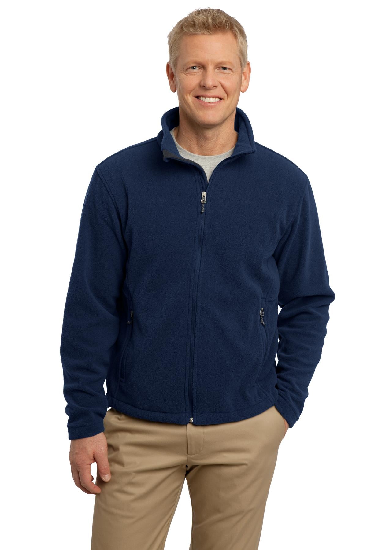 Port Authority Men's Tall Value Fleece Jacket. TLF217 Mens Apparel Sweatshirts & Fleece