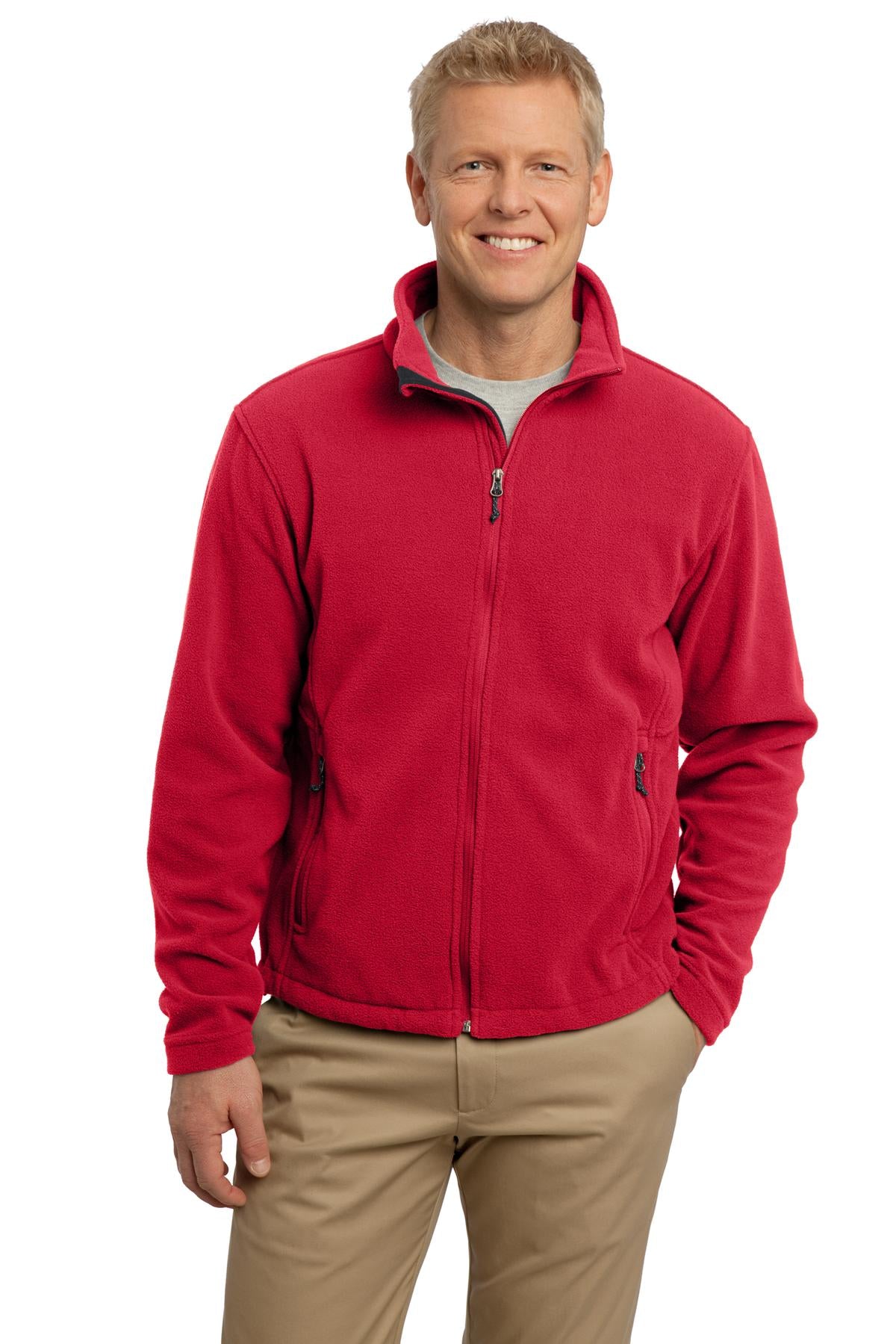 Port Authority Men's Tall Value Fleece Jacket. TLF217 Mens Apparel Sweatshirts & Fleece