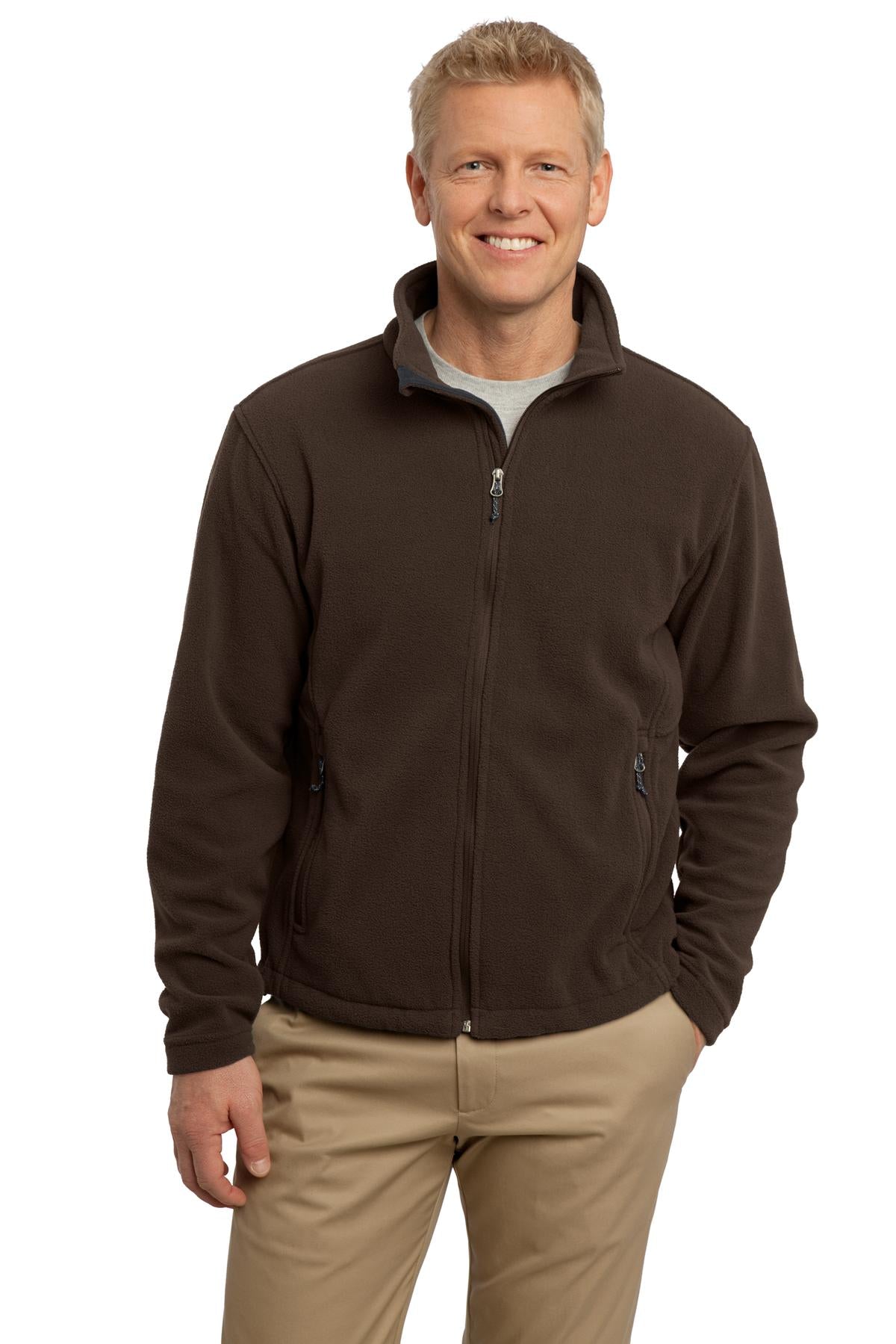 Port Authority Men's Tall Value Fleece Jacket. TLF217 Mens Apparel Sweatshirts & Fleece