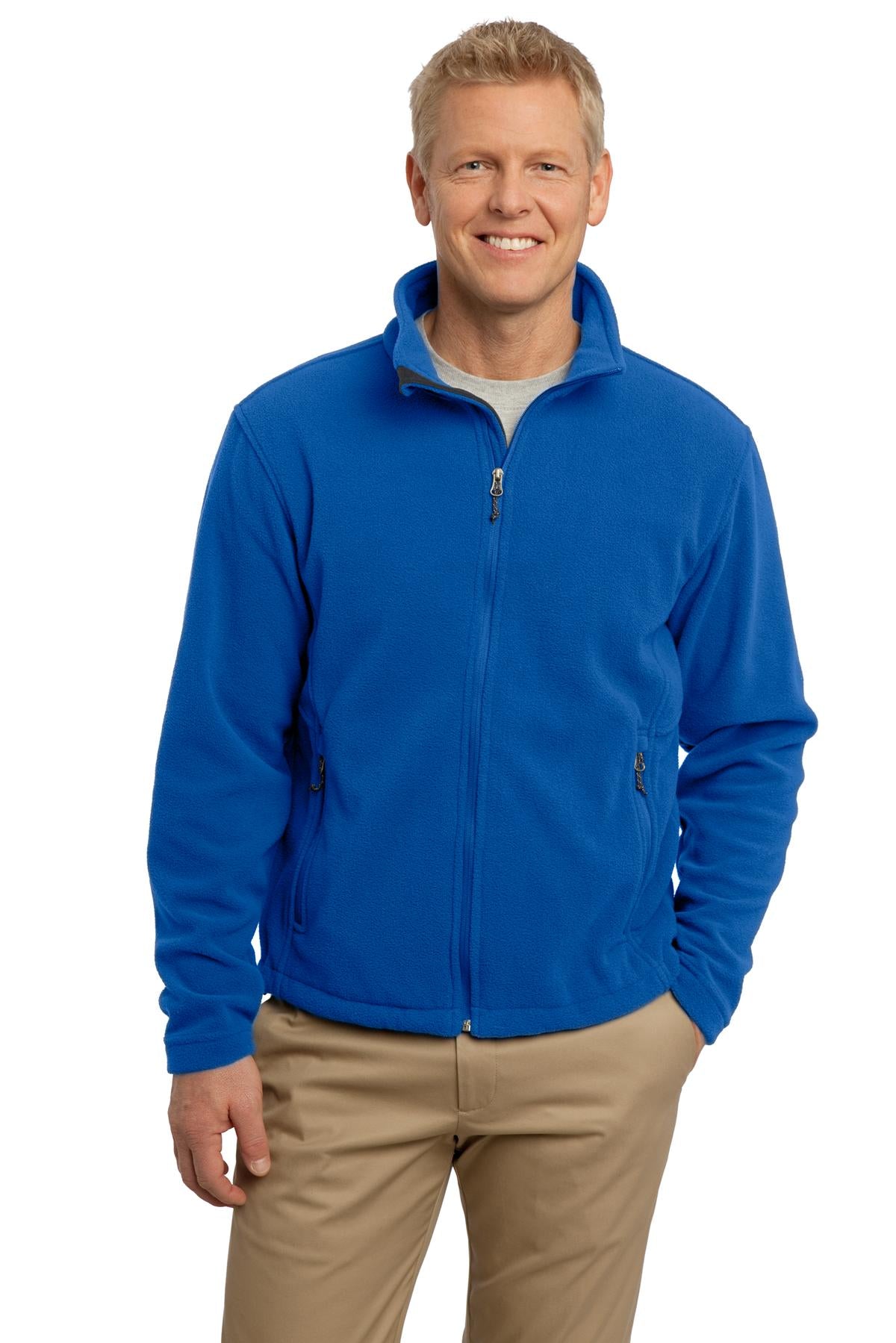 Port Authority Men's Tall Value Fleece Jacket. TLF217 Mens Apparel Sweatshirts & Fleece