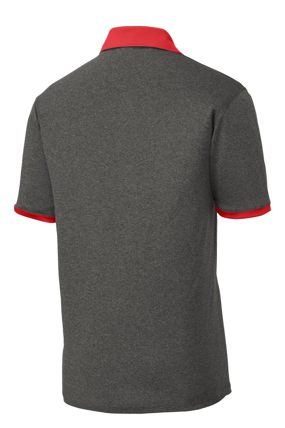 Sport-Tek Men's Heather Contender Contrast Polo ST667 Mens Apparel Shirts & Tops