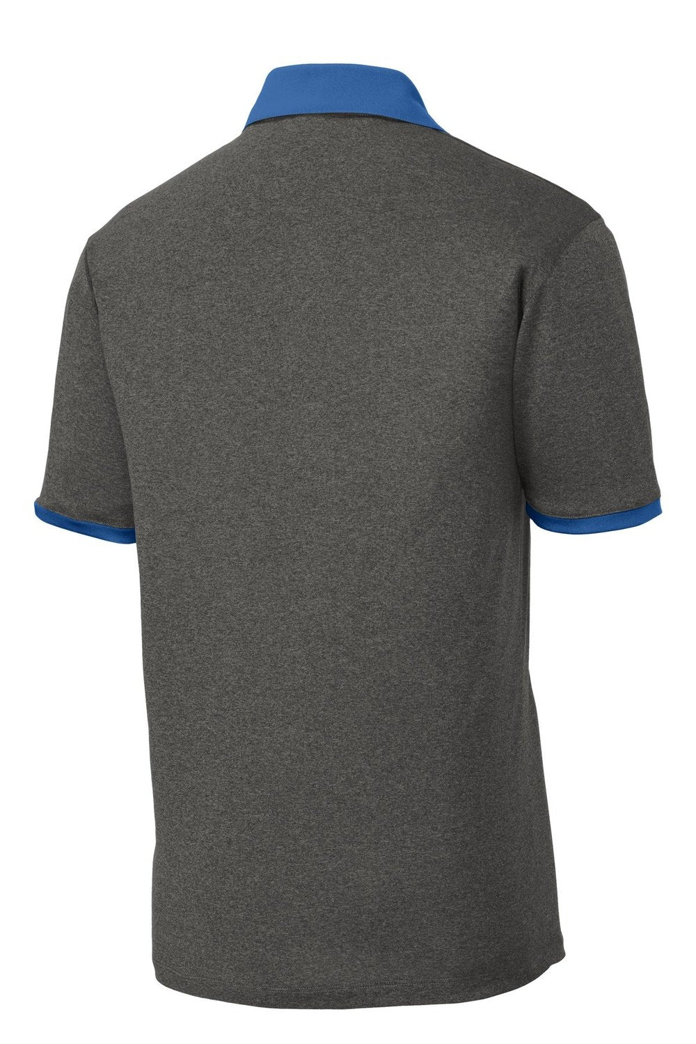 Sport-Tek Men's Heather Contender Contrast Polo ST667 Mens Apparel Shirts & Tops