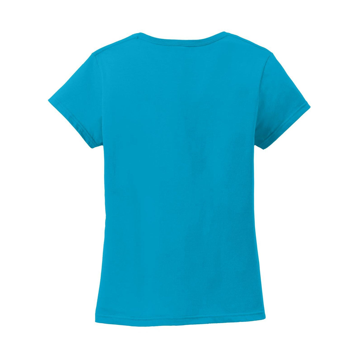 Anvil Women's 100% Combed Ring Spun Cotton V-Neck T-Shirt-4