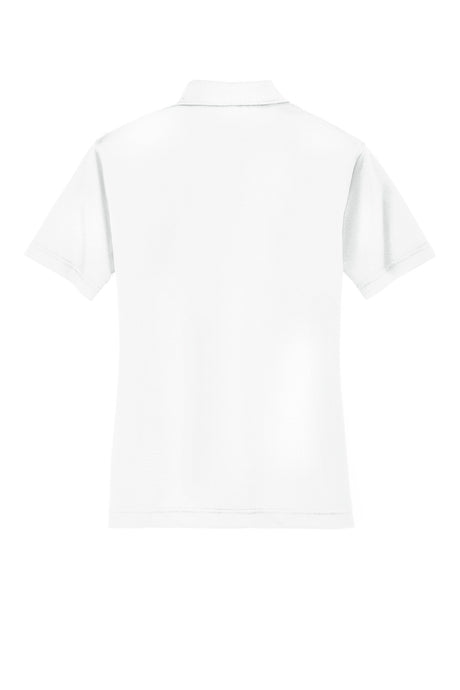 Port Authority Ladies Poly-Charcoal Blend Pique Polo. L497 Womens Apparel Shirts & Tops