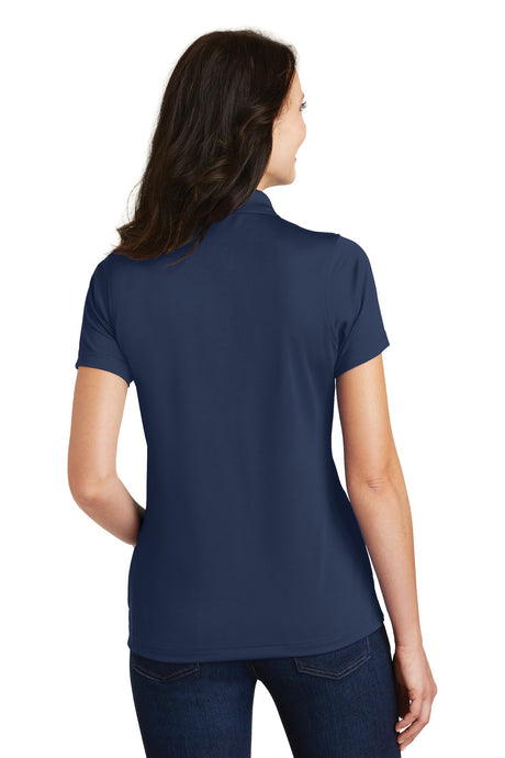 Port Authority Ladies Poly-Charcoal Blend Pique Polo. L497 Womens Apparel Shirts & Tops