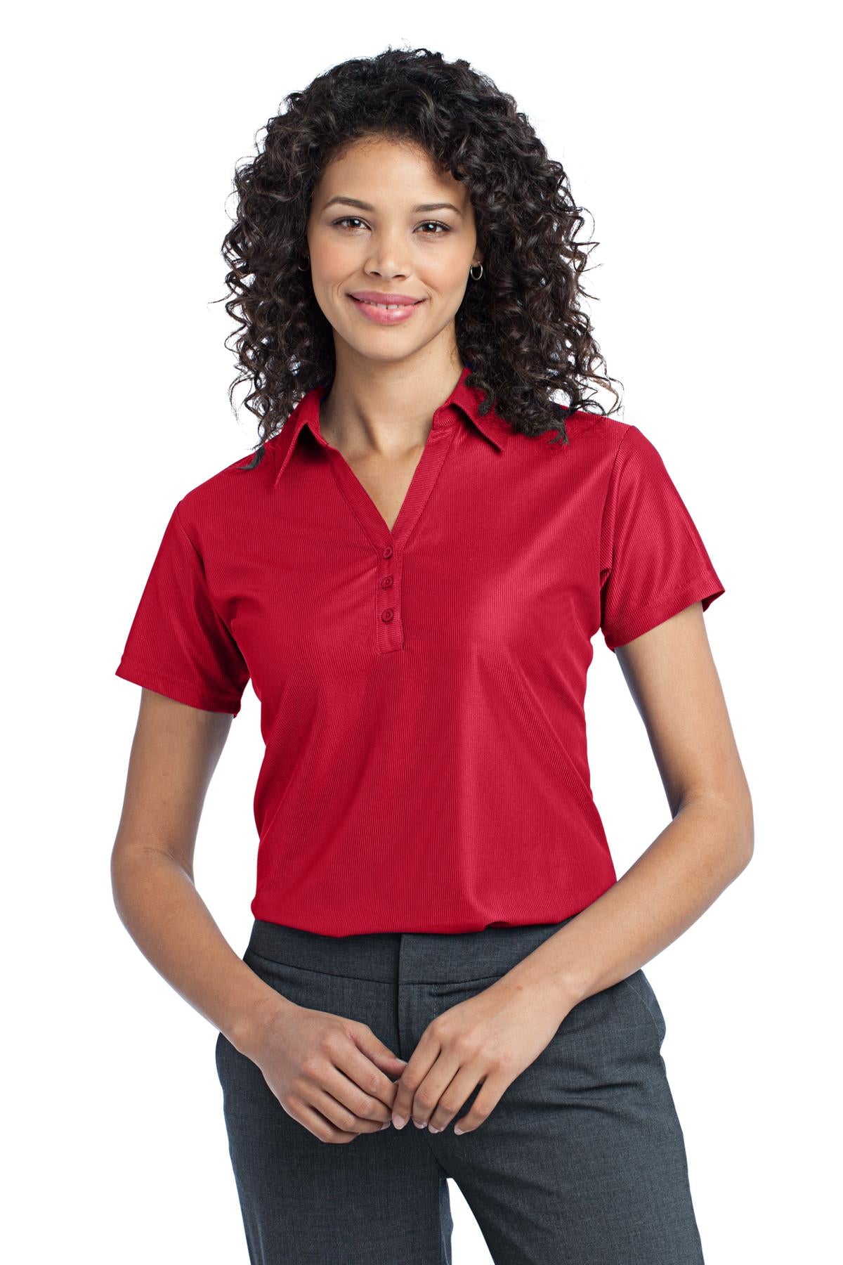 Port Authority Women's Vertical Pique Polo