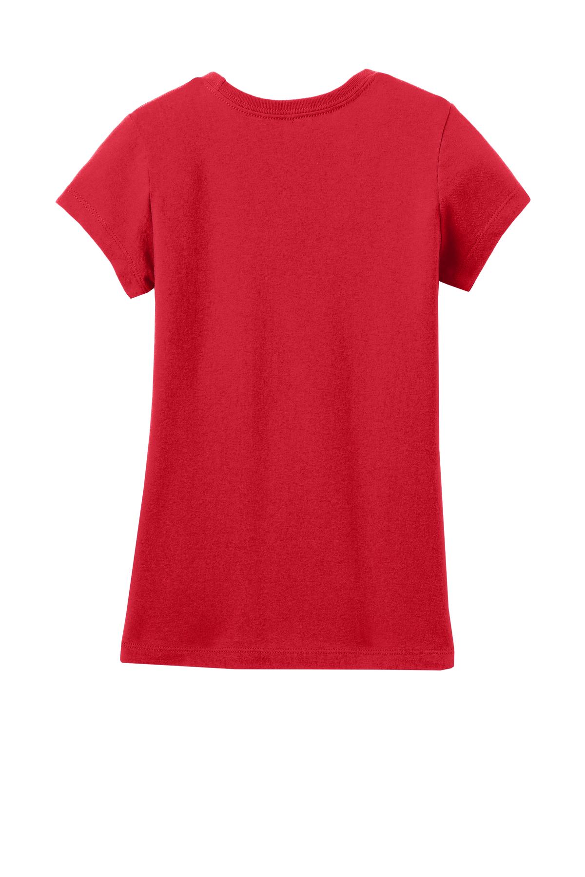 District Girls The Concert Tee. DT5001YG Youth Apparel Shirts & Tops
