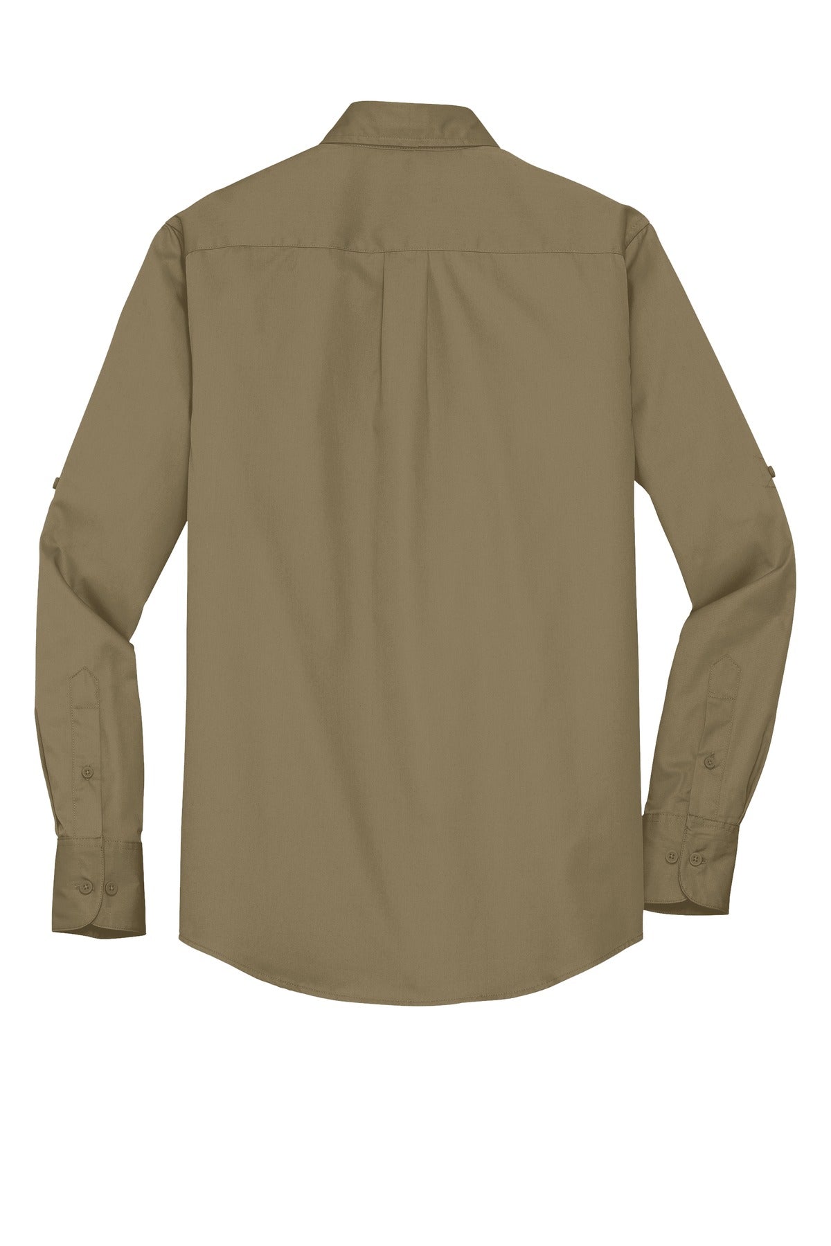 Port Authority Men's Stain-Release Roll Sleeve Twill Shirt. S649 Mens Apparel Shirts & Tops