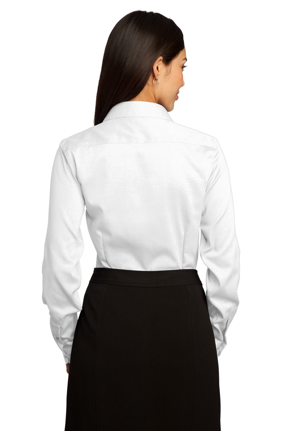 Red House Women's Non-Iron Pinpoint Oxford Shirt. RH25 Corporate Apparel Shirts & Tops