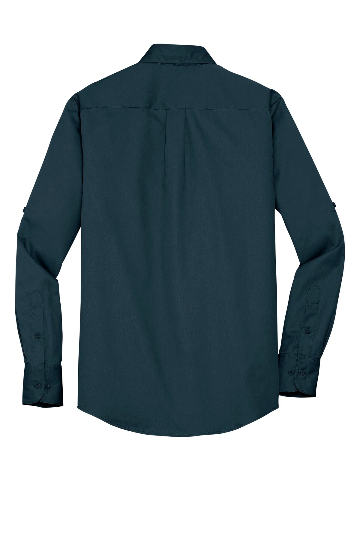Port Authority Men's Stain-Release Roll Sleeve Twill Shirt. S649 Mens Apparel Shirts & Tops