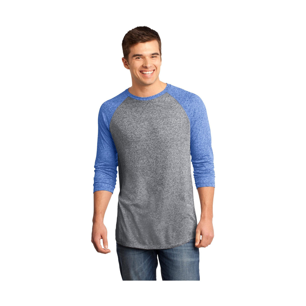 District Microburn 3/4-Sleeve Raglan Tee