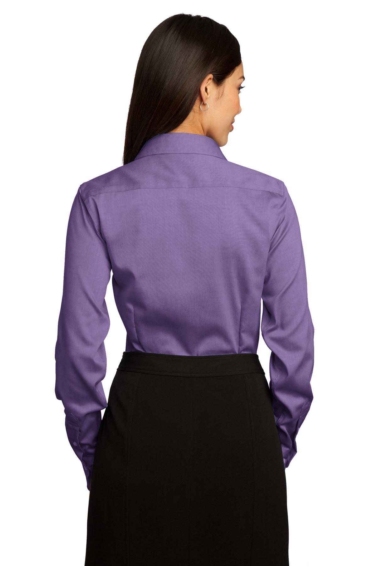Red House Women's Non-Iron Pinpoint Oxford Shirt. RH25 Corporate Apparel Shirts & Tops