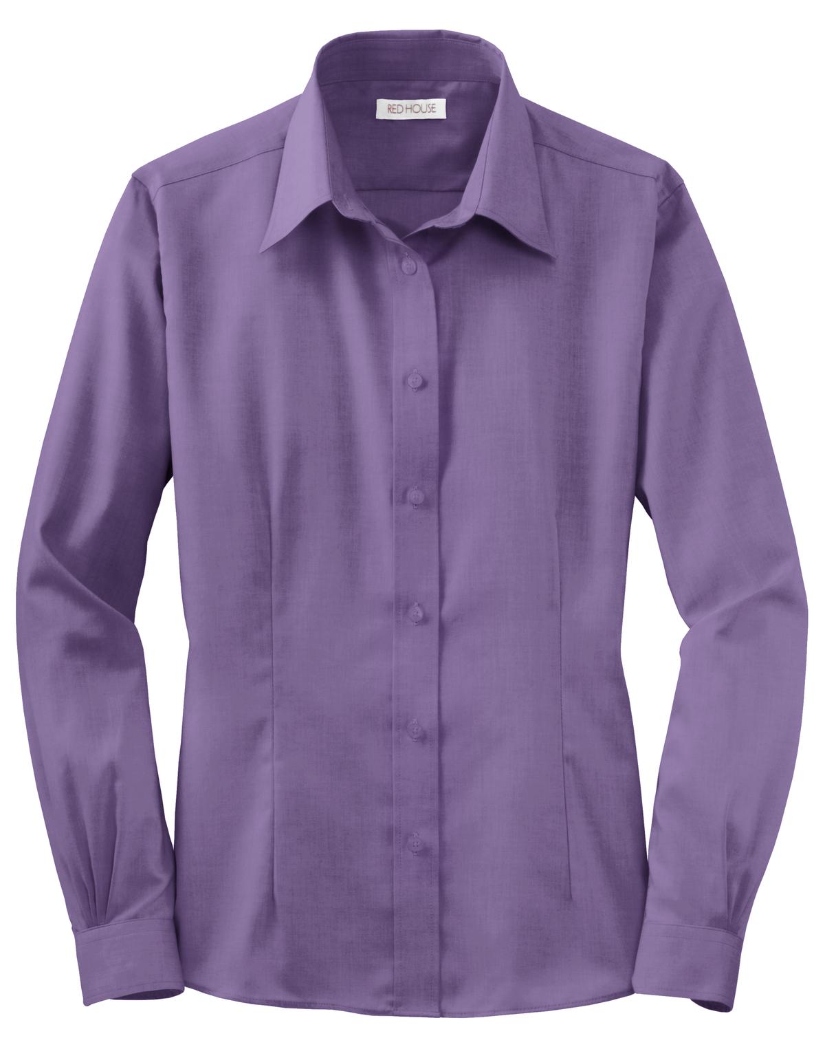 Red House Women's Non-Iron Pinpoint Oxford Shirt. RH25 Corporate Apparel Shirts & Tops